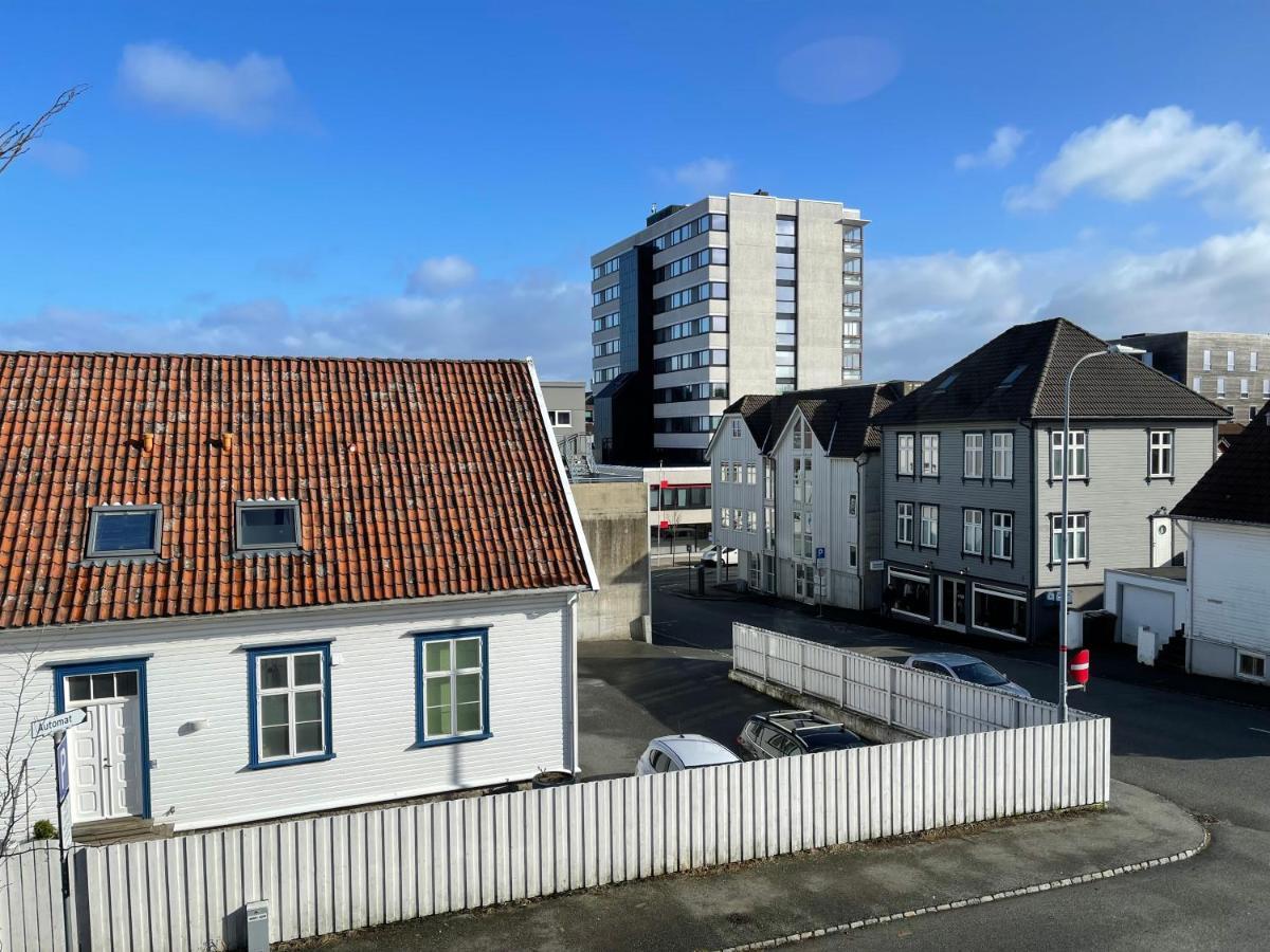 Central Bnb Stavanger At Bertis Ap 9 Generous Rooftop Terrace Exterior photo